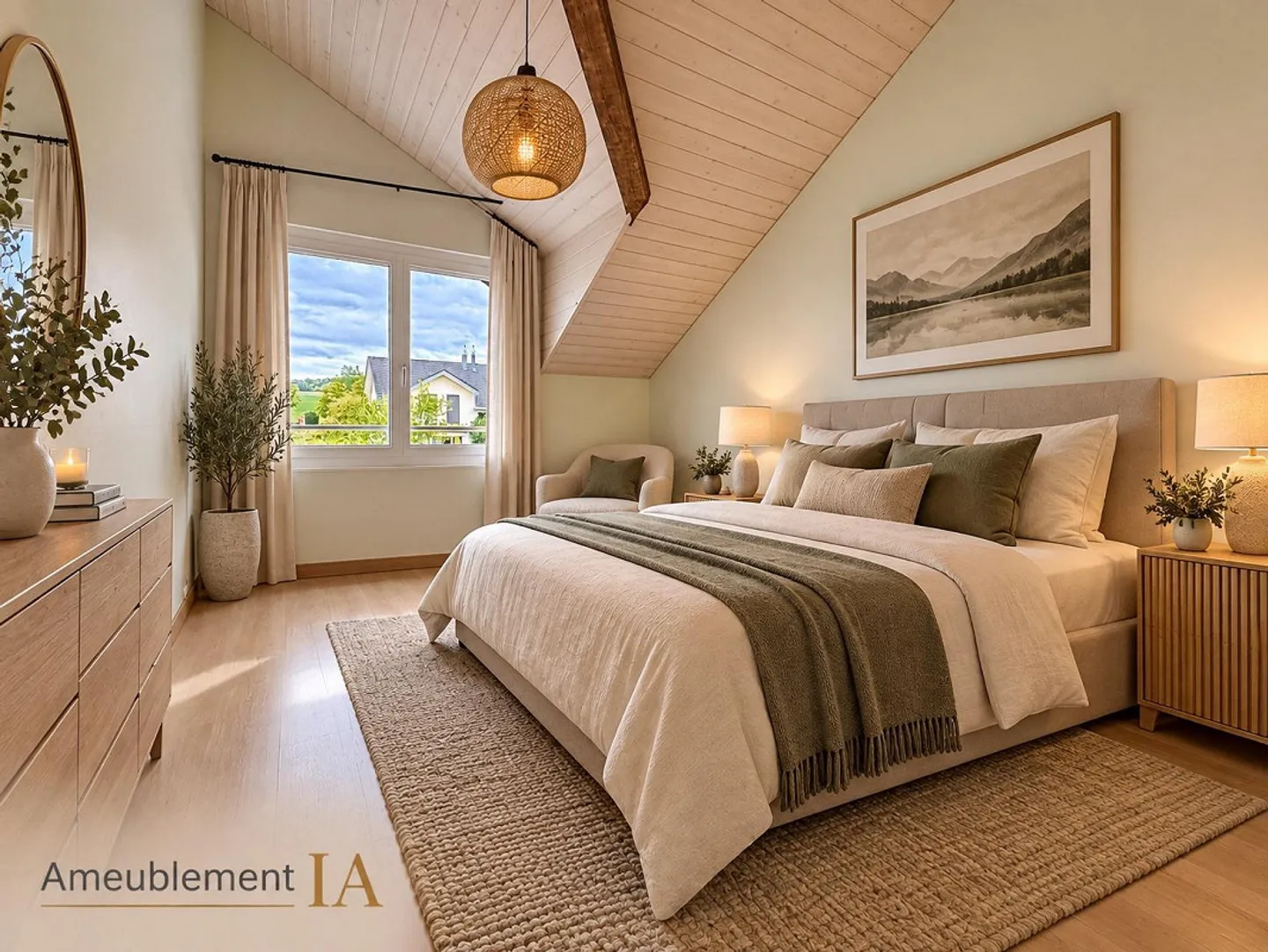 Large 3.5 room penthouse | Terrace | Yverdon - Photo 4 of 13