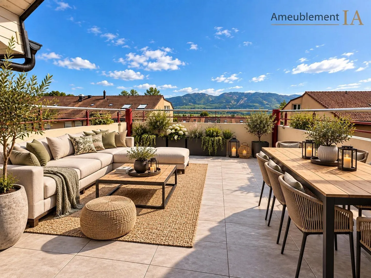 Large 3.5 room penthouse | Terrace | Yverdon - Photo 6 of 13