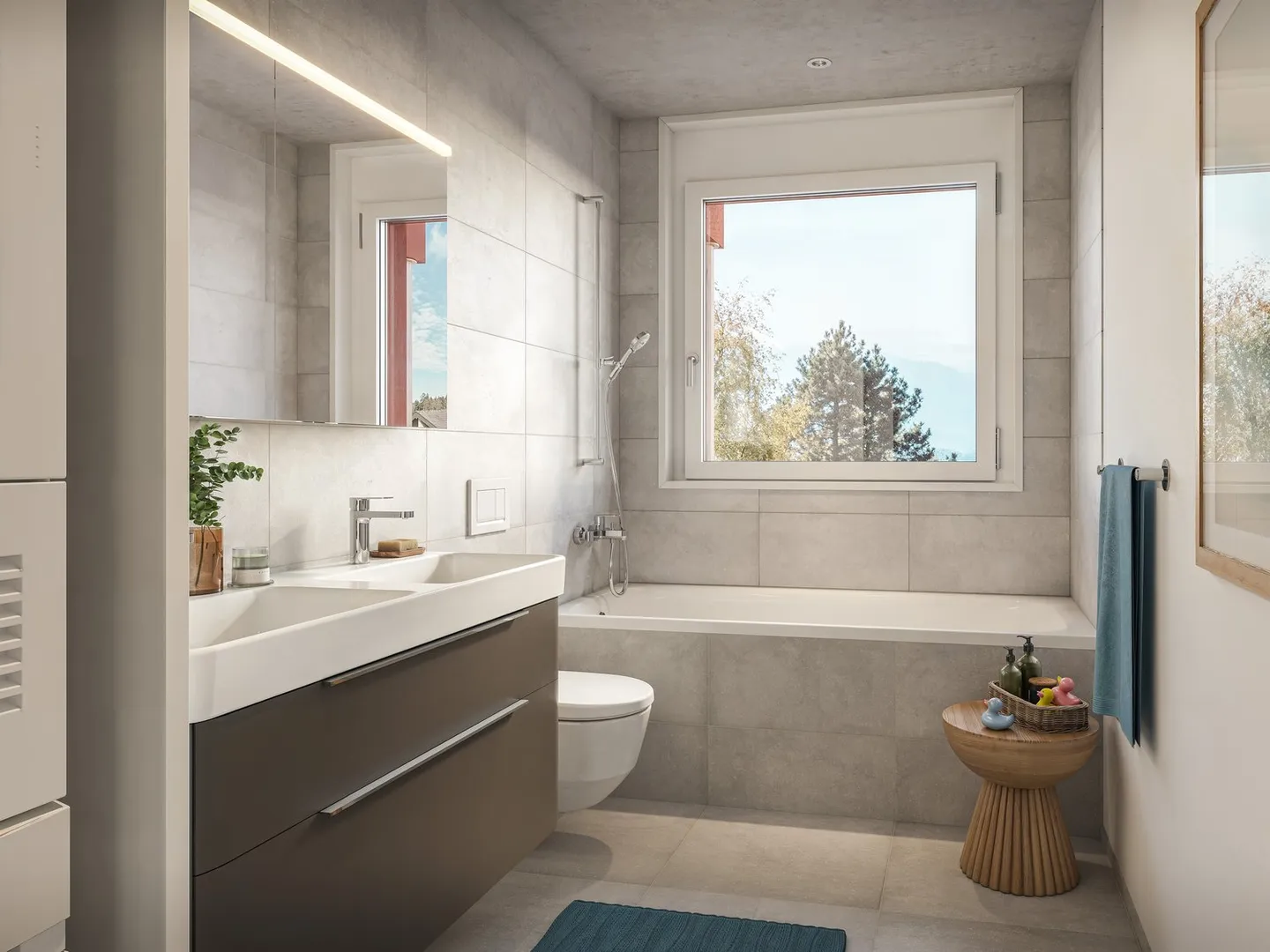 Appartement spacieux de 3 ½ pièces avec vue sur le Pilatus - Photo 4 sur 5