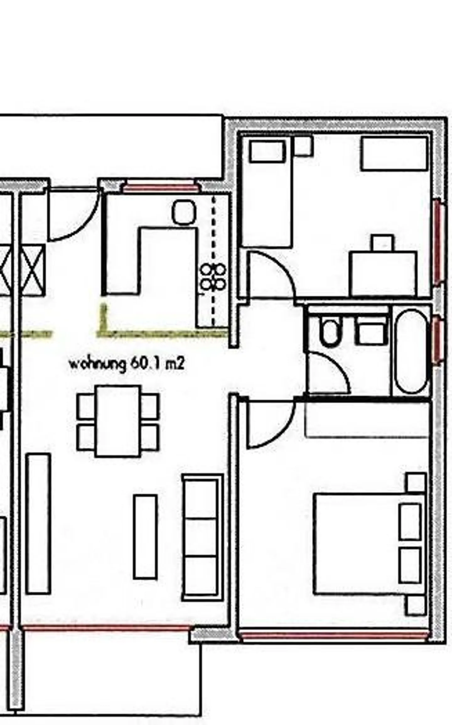 Appartamento moderno e tranquillo di 3,5 stanze con balcone nel quartiere di St. Otmar - Foto 12 di 12