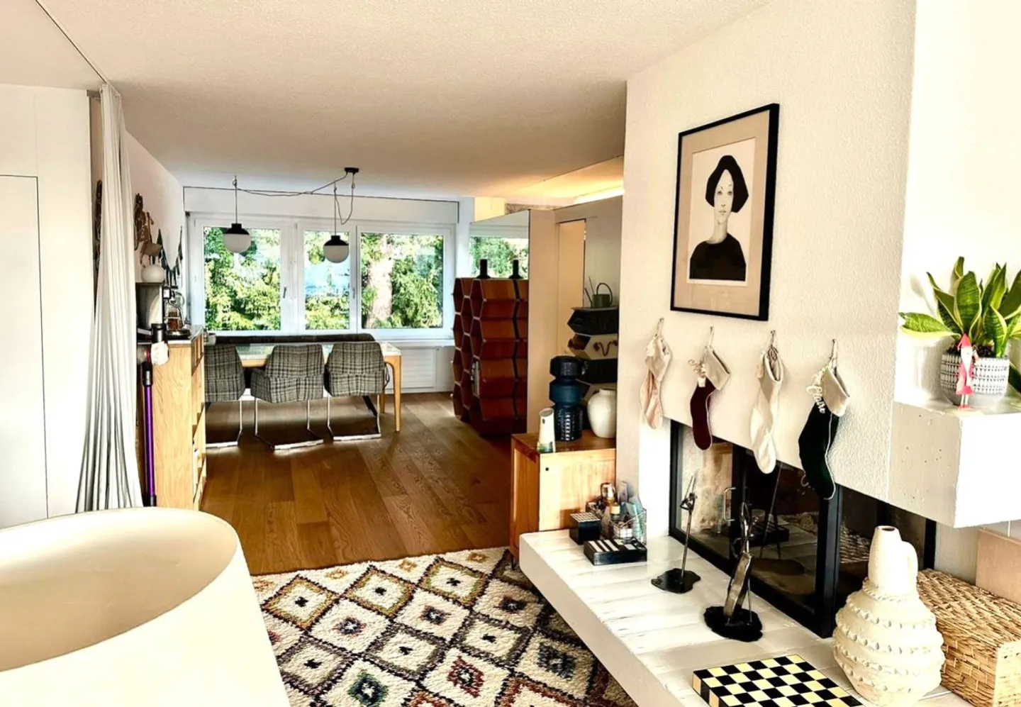 Semi-Detached 5.5-Room Apartment in Zurich - Fluntern (District 7) - Photo 5 of 9