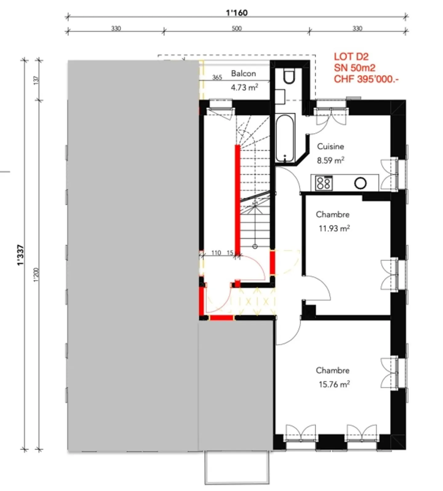 Apartment for sale - Photo 6 of 8