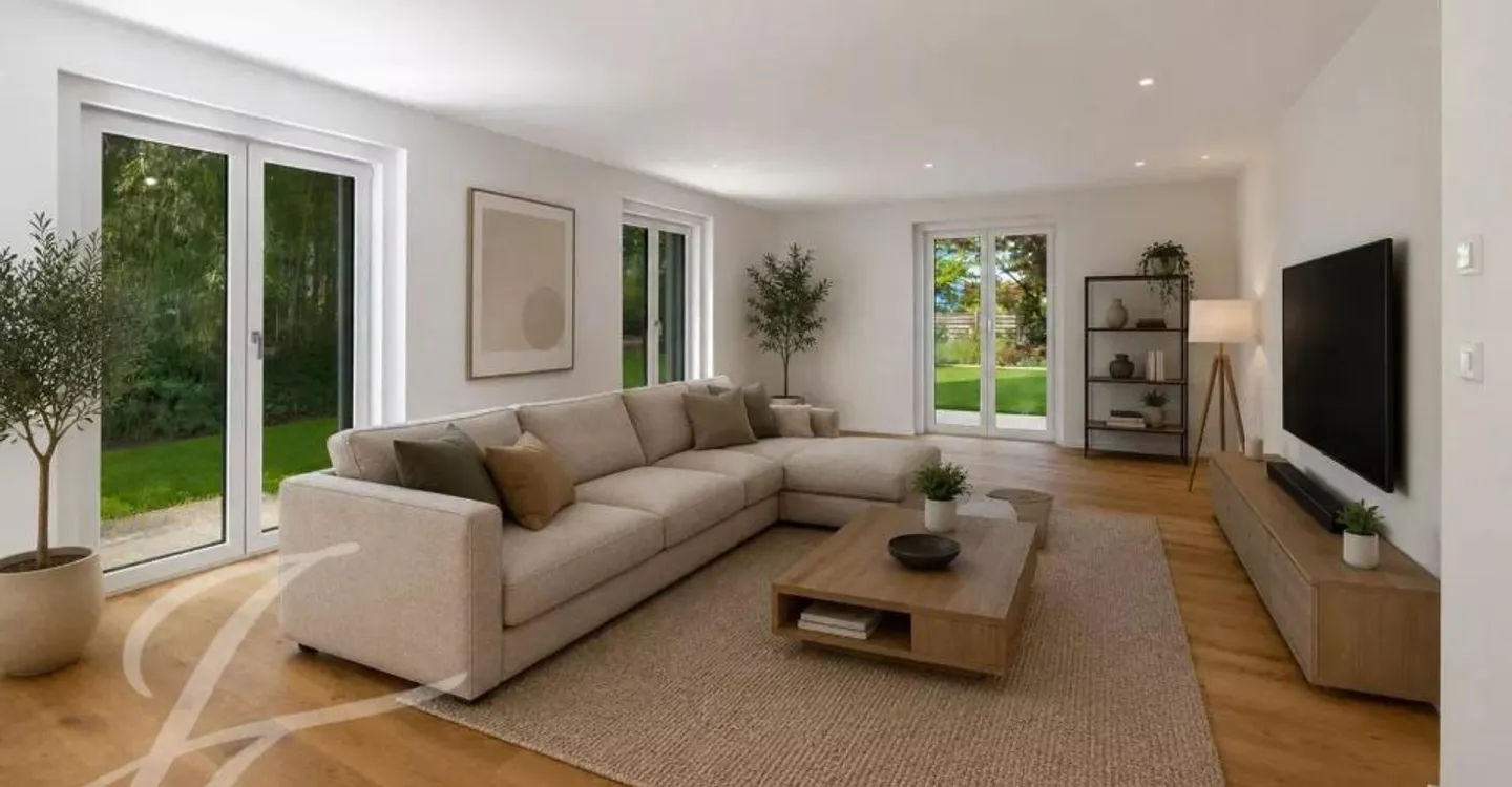 Nur wenige Schritte von den Ufern des Sees: Renovierte Villa mit Pool - Foto 5 von 13