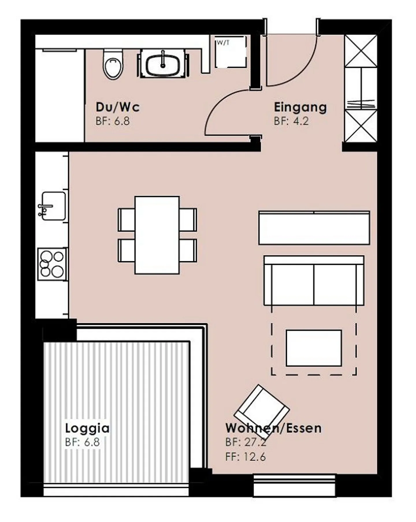 Neubauwohnung sucht Nachmieter - Foto 5 von 5