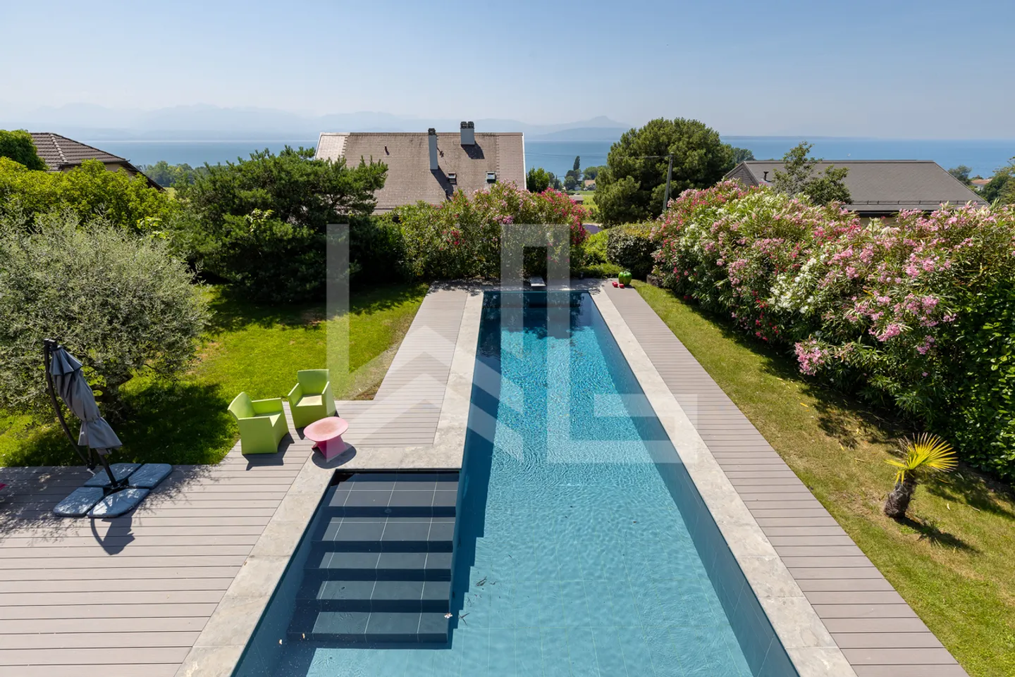 Villa con vista lago, vicino al centro di Rolle - Foto 3 di 28