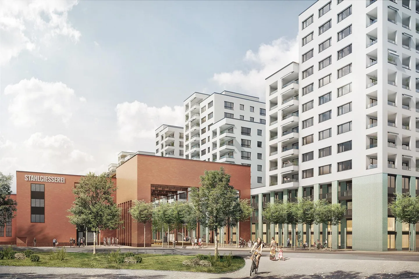Urbanes Wohnen in der Stahlgiesserei - Photo 1 of 6