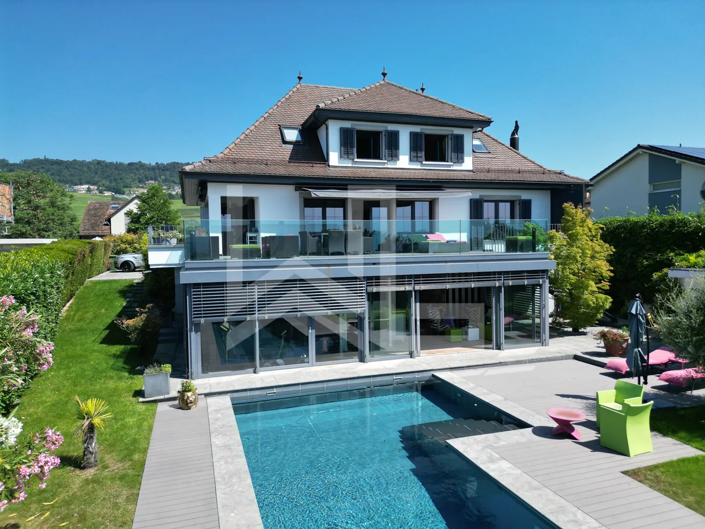 Villa con vista lago, vicino al centro di Rolle - Foto 28 di 28