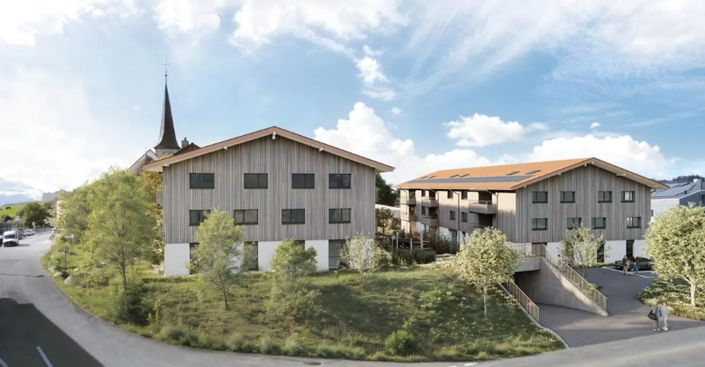 New 3.5-room apartments in a quiet village - Photo 2 of 4