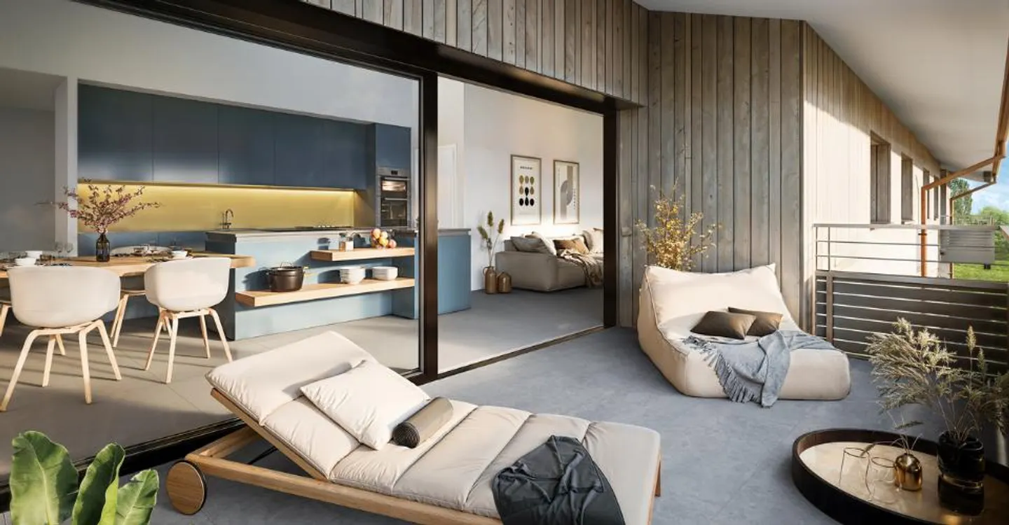 New 3.5-room apartments in a quiet village - Photo 3 of 4