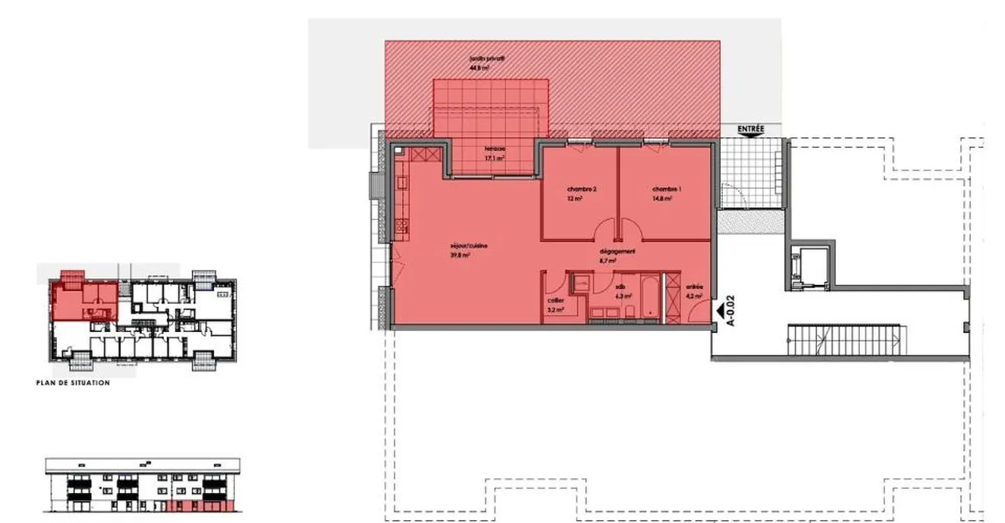 New 3.5-room apartments in a quiet village - Photo 4 of 4