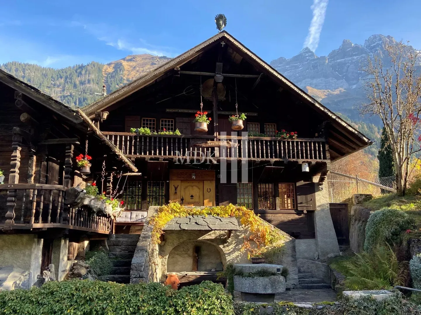 Charmantes Chalet in Val-d'Illiez - Foto 1 von 16