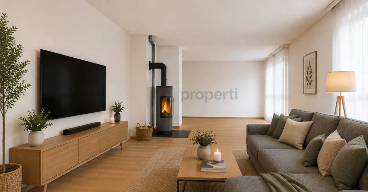 Appartement attrayant de 5,5 pièces à Buchrain - familial et central - Photo 2 sur 11