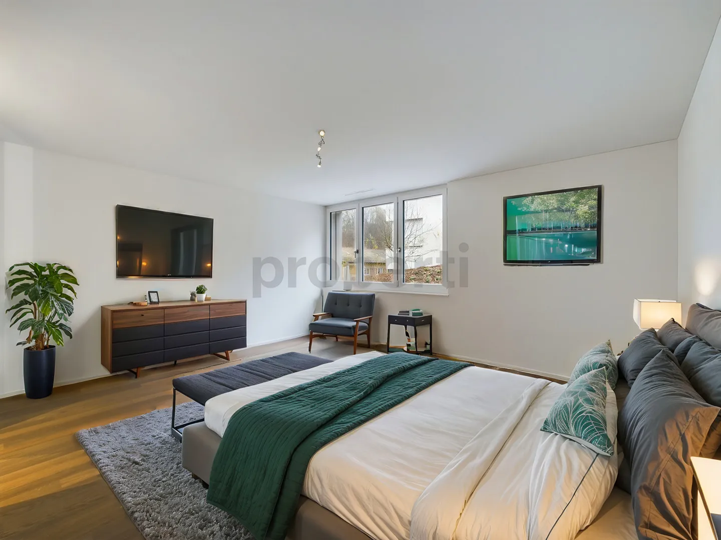 Moderne 2.5-Zimmer-Wohnung in Top-Lage mit Lift und hochwertiger Ausstattung in Zürich - Foto 4 von 12