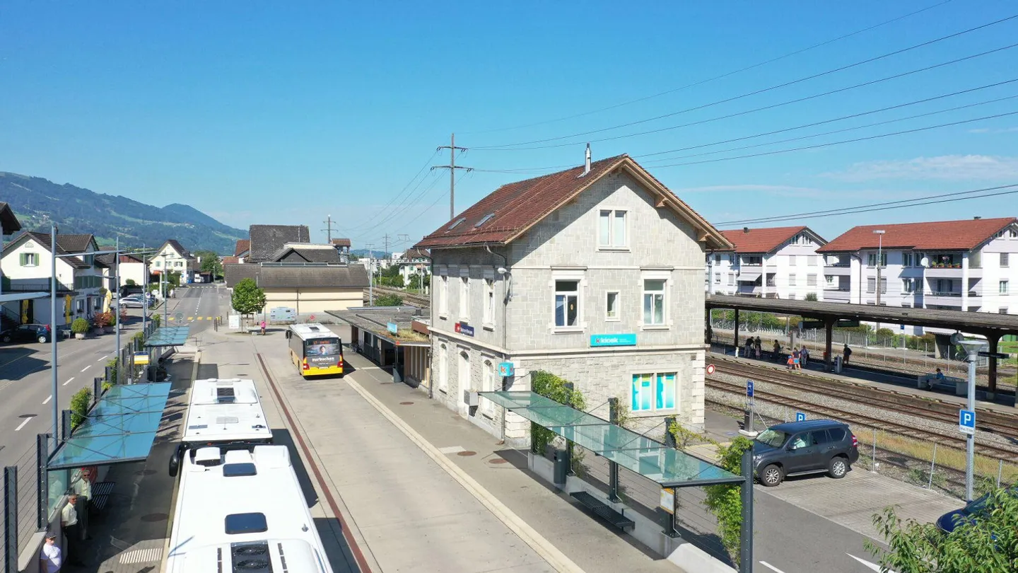 1-room loft apartment at Siebnen-Wangen train station - Photo 1 of 9