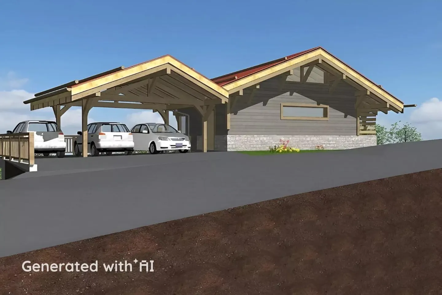 Magnified Single Chalet with 4.5 Rooms - Photo 2 of 5