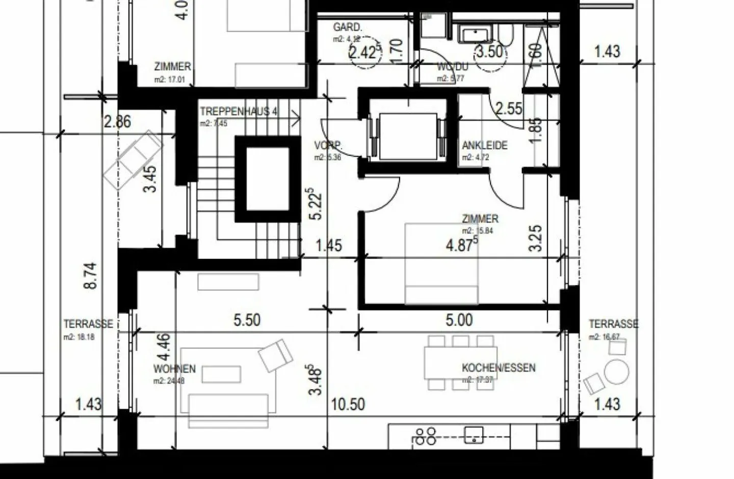 2.5-Zimmer-Wohnung im 4. Stock - Foto 10 von 10