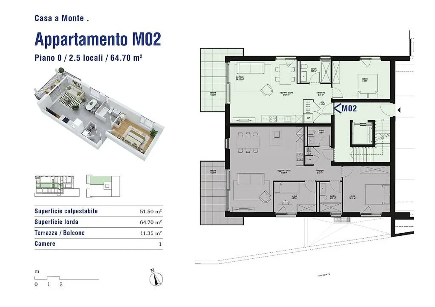 Moderne Wohnungen in Cadenazzo - Foto 7 von 8