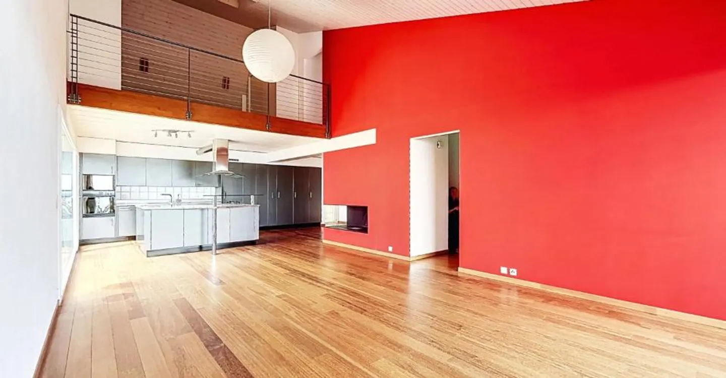 Villa di architetto con terrazza di 100m2 e vista panoramica sul lago, a soli 10 minuti a piedi dal centro di Arzier - Foto 7 di 11