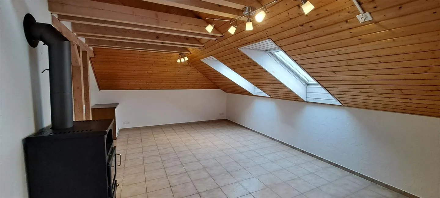 Cortébert, nice 3.5-room apartment with private attic - Photo 3 of 6