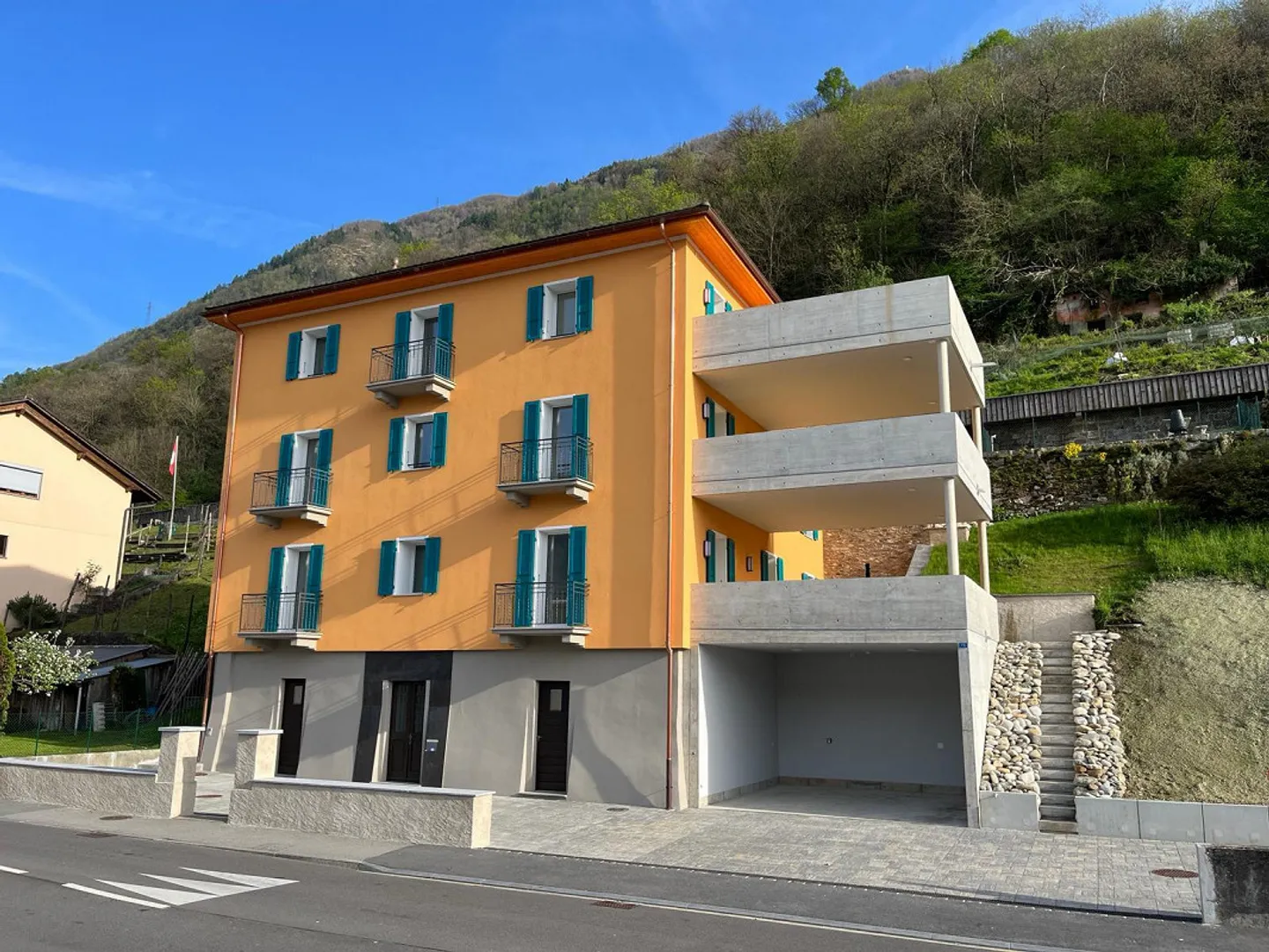 Bel appartement avec terrasse ensoleillée sur Bolle di Magadino - Photo 4 sur 29