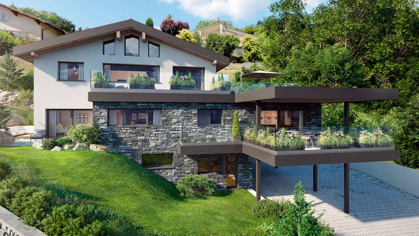 IN VENDITA APPARTAMENTO 4.5 STANZE DI ALTA QUALITÀ A SAVIESE - Foto 1 di 5