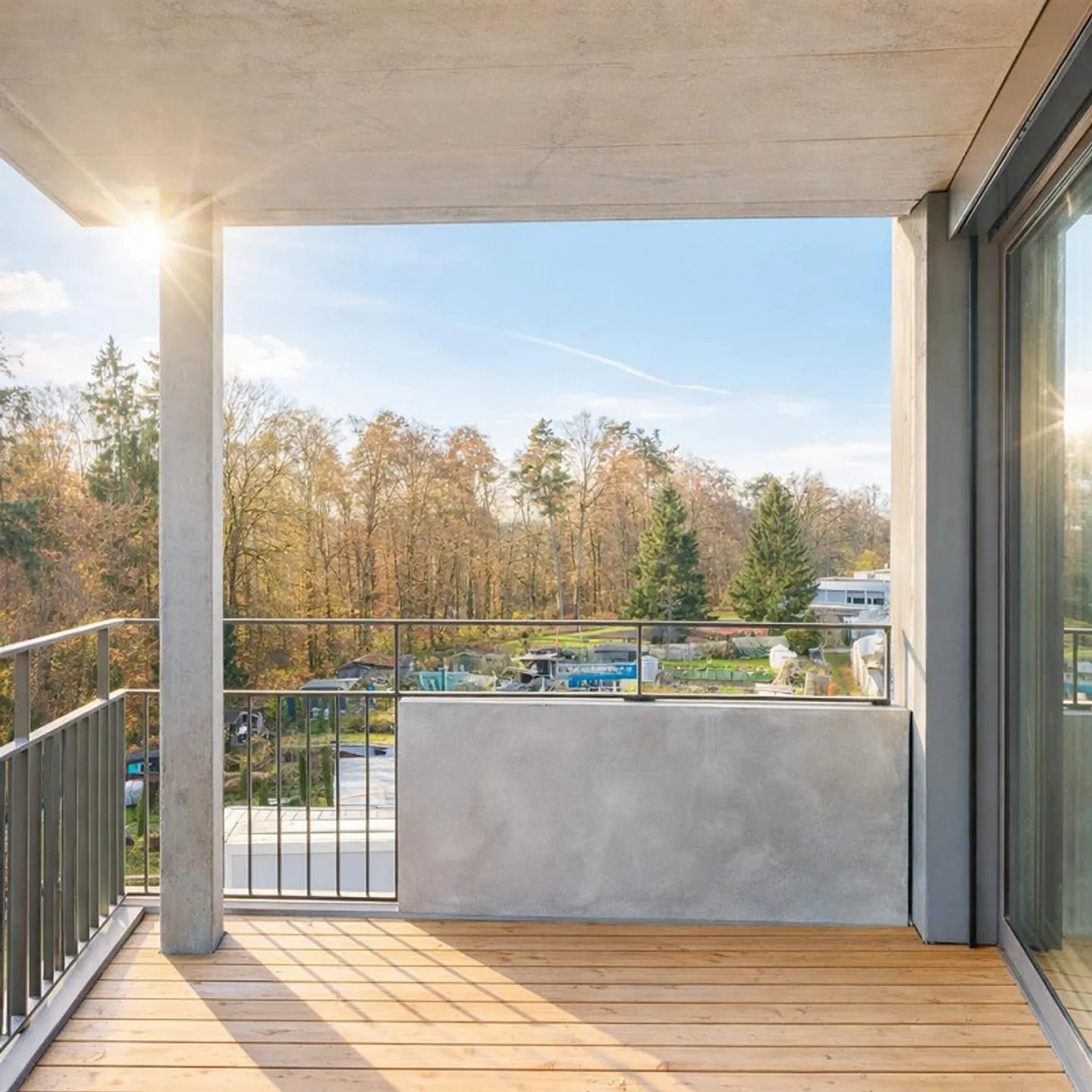 Appartamento nuovo di 3,5 stanze con vista nel complesso 7 Lerchen a Kloten - Foto 3 di 9