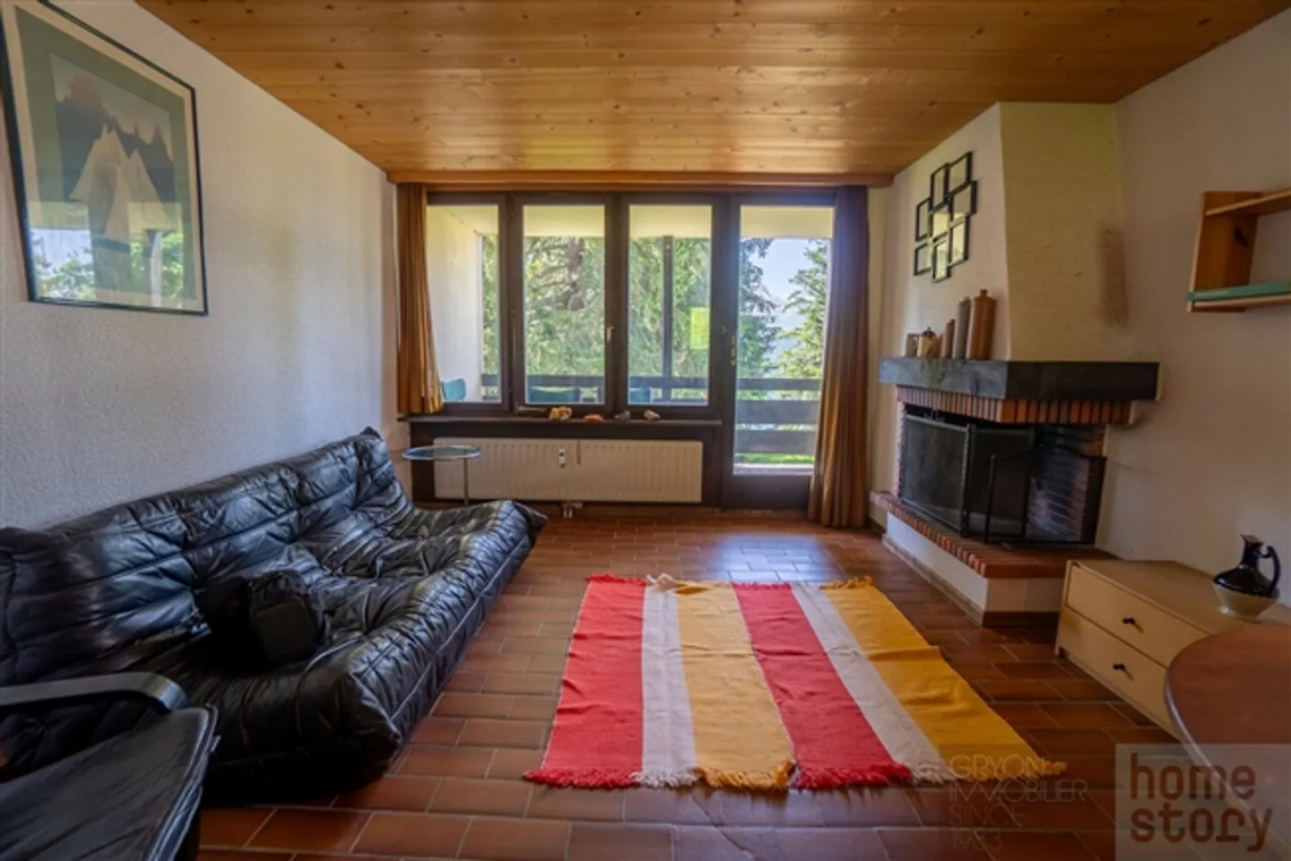 Charmante Wohnung mit Bergblick - Foto 3 von 12