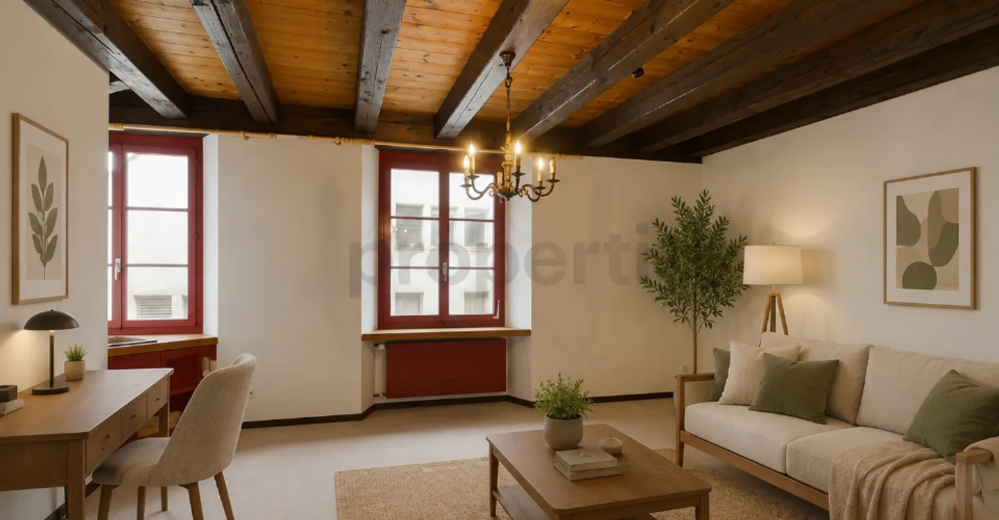 Beaucoup d'espace pour la famille : Maisonette spacieuse avec balcon à Bischofszell - Photo 2 sur 12