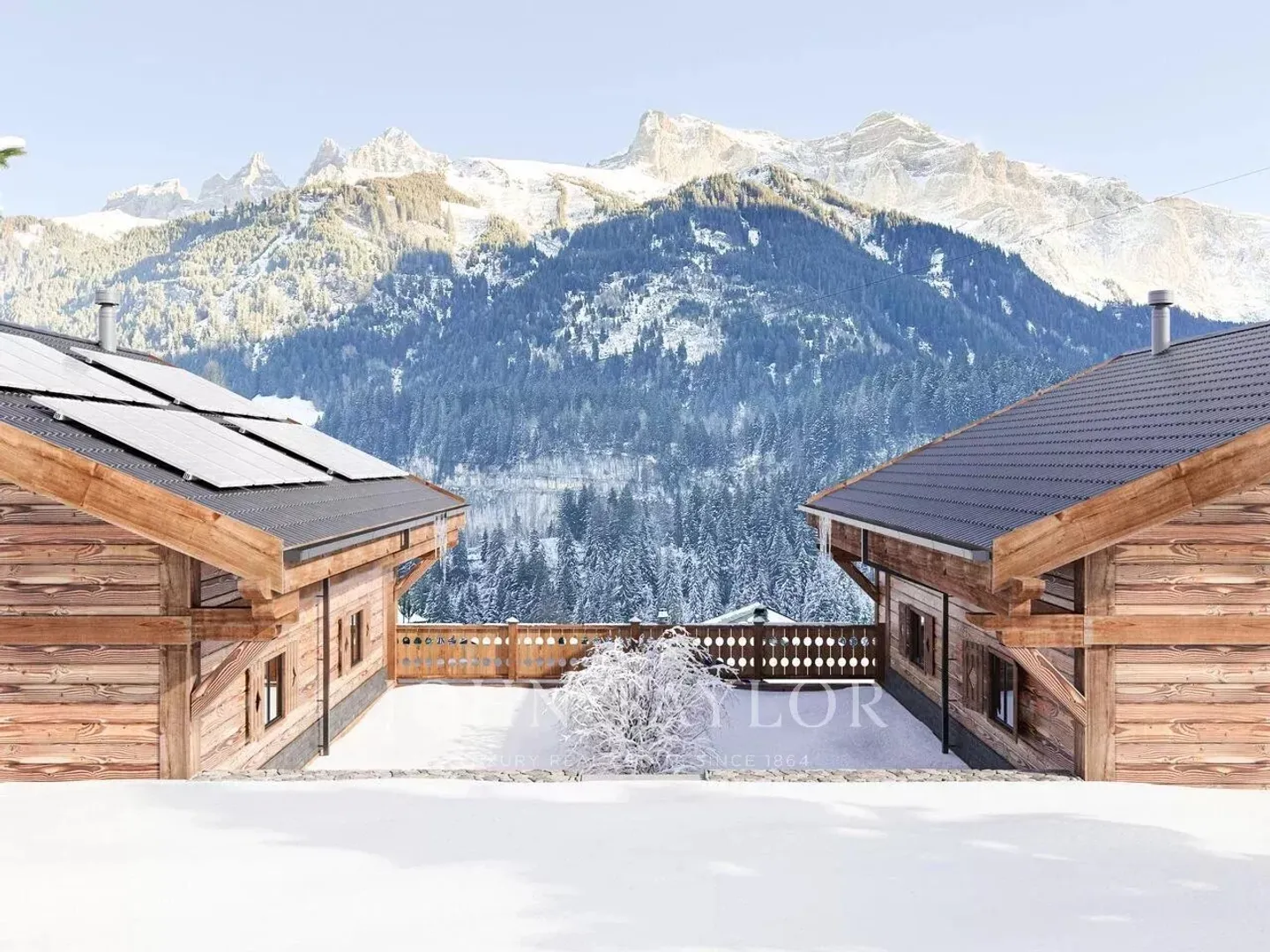 Exceptional chalets for sale in Champéry off plan (Primary residence only) - Photo 1 of 10