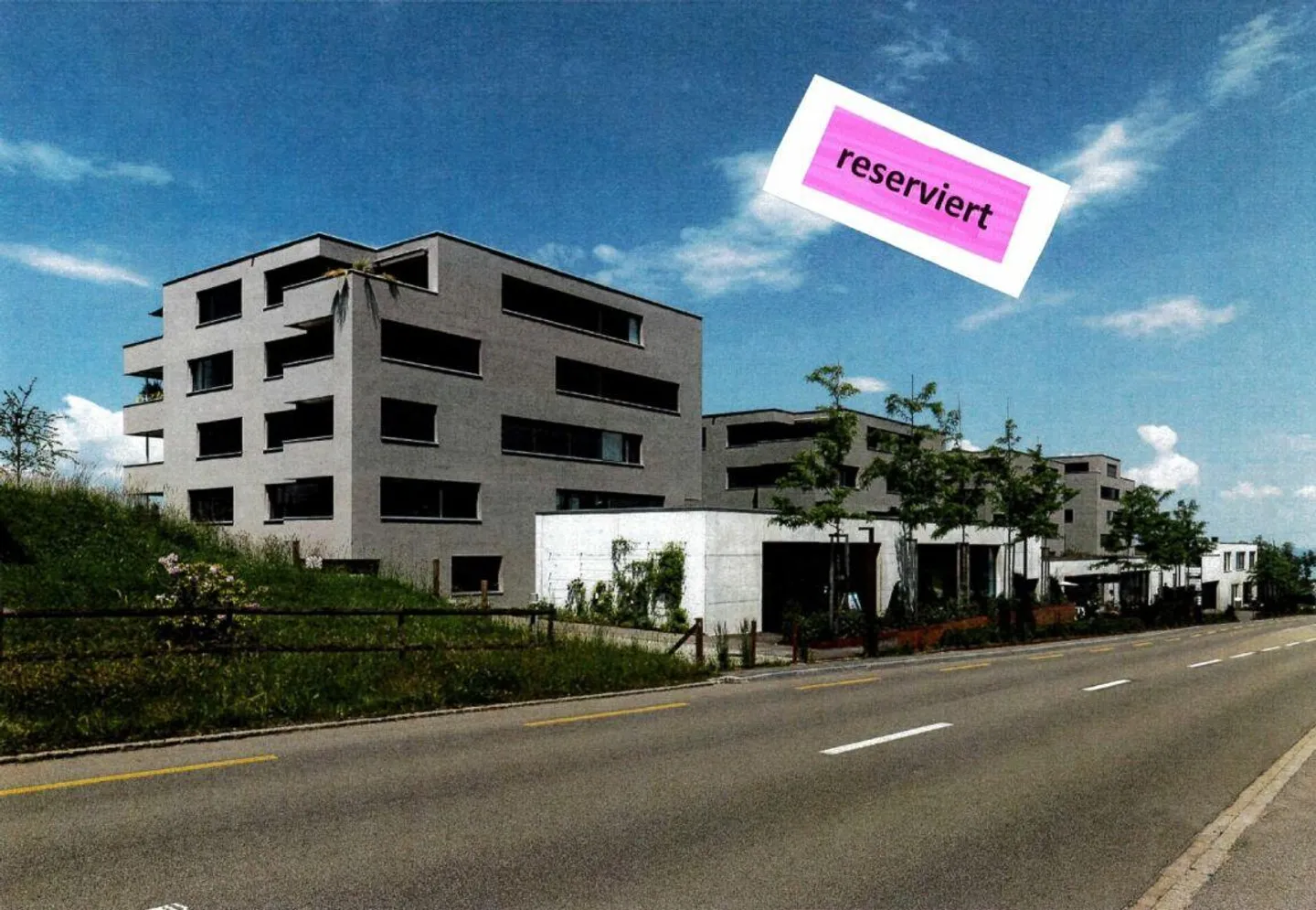 Very beautiful and modern 3½-room apartment A.11 on the 1st floor, with a view of the greenery - Photo 1 of 7