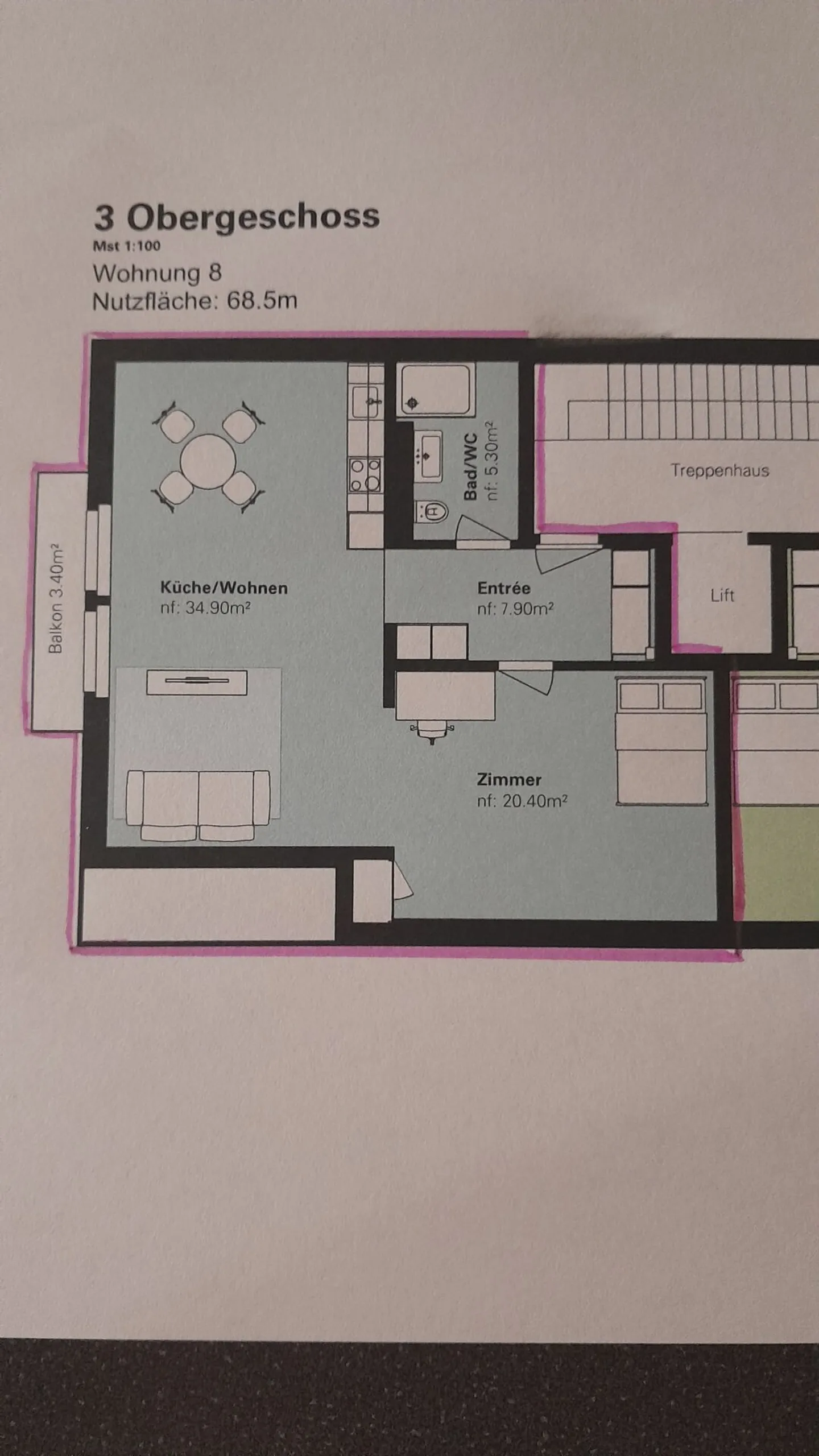 Helle 2.5-Zimmerwohnung in Kerzers - Foto 9 von 9