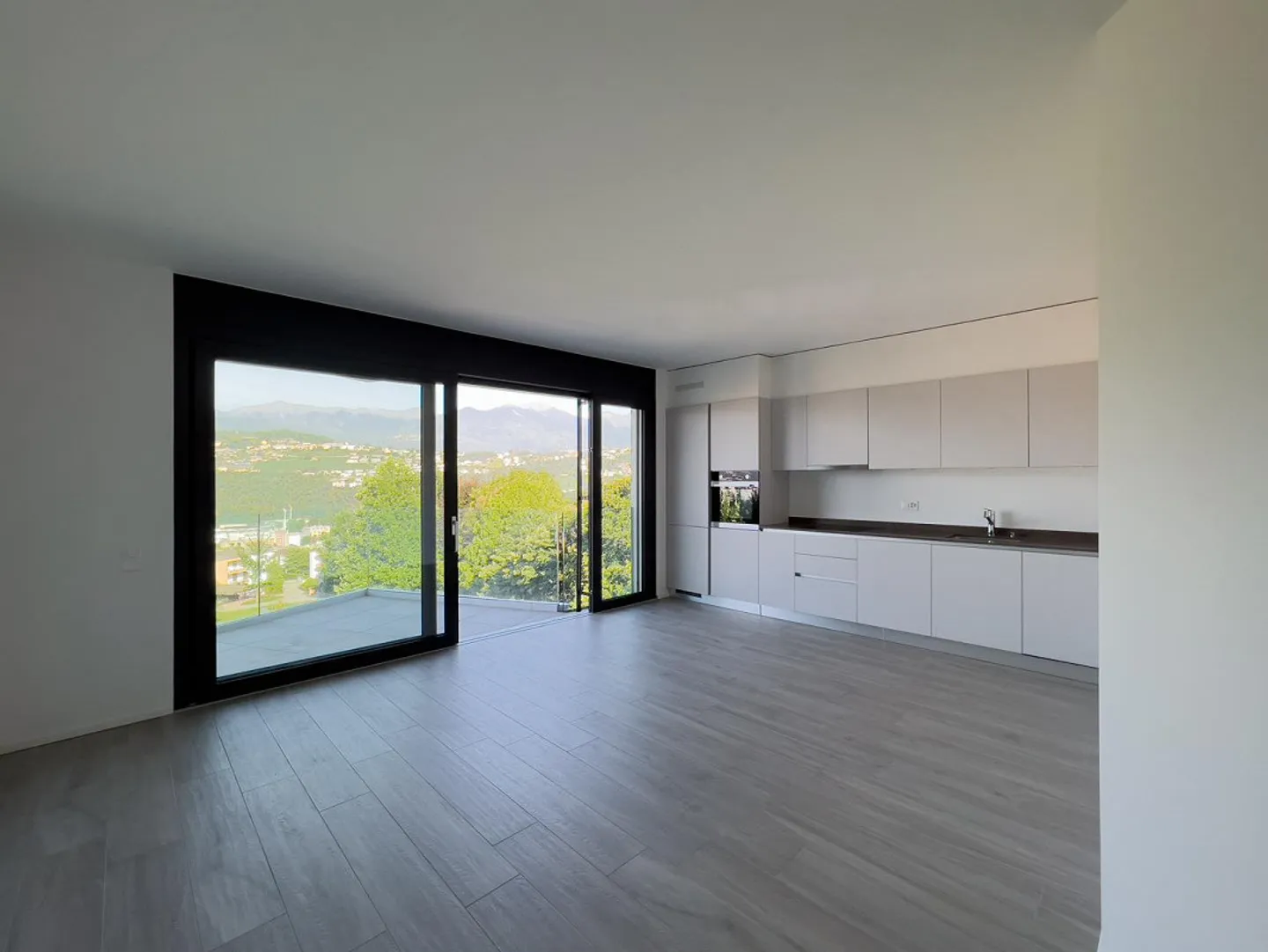 Moderne 2,5 pièces à louer à Pregassona - Photo 1 sur 9