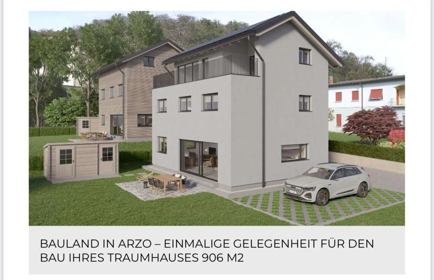 Bauland in Arzo - Foto 1 von 5