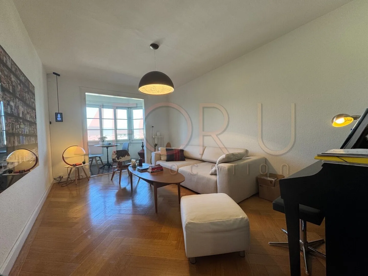Magnifico appartamento arredato 3.5p con vista lago in centro città - Foto 5 di 12