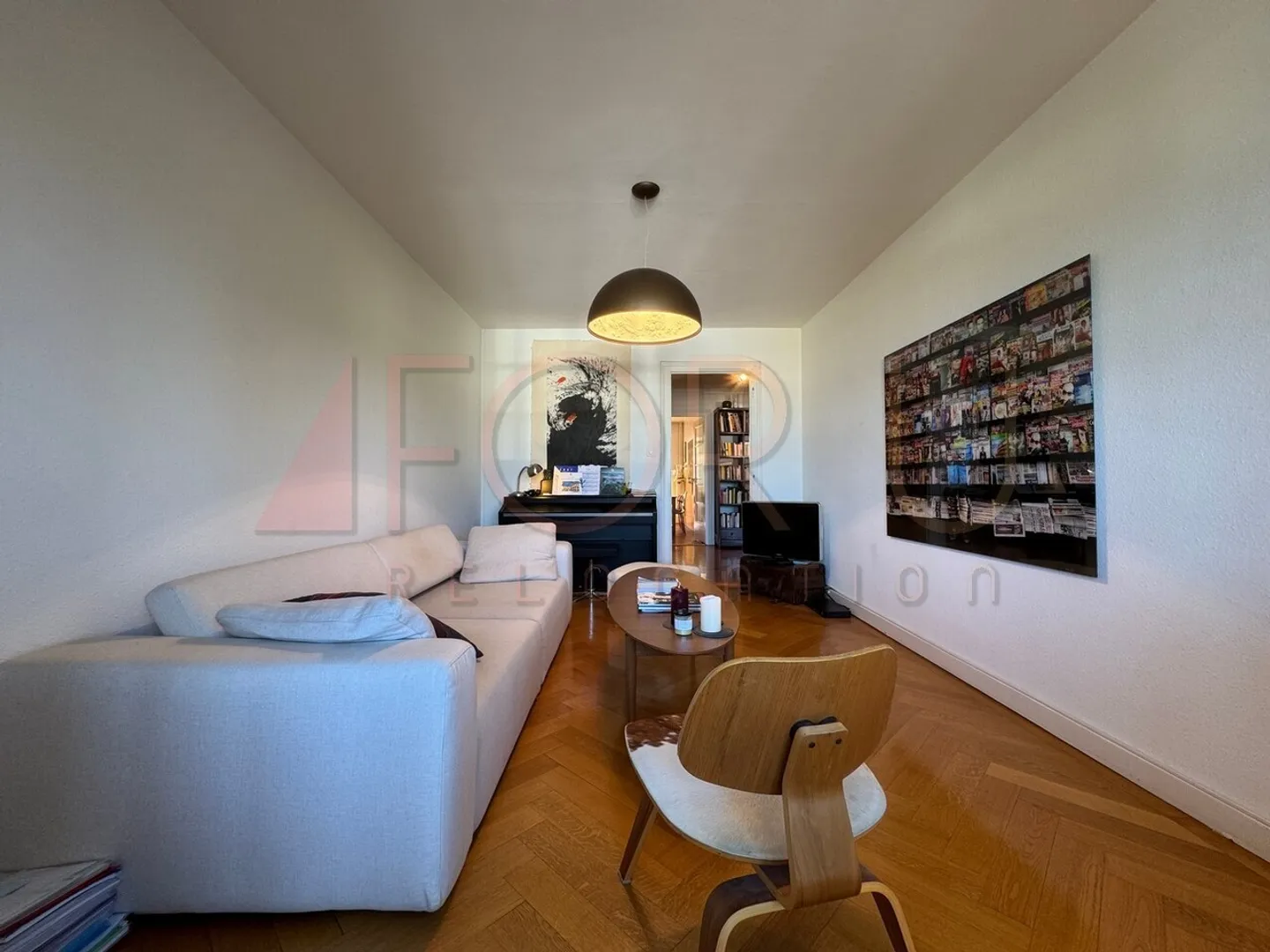Magnifico appartamento arredato 3.5p con vista lago in centro città - Foto 6 di 12