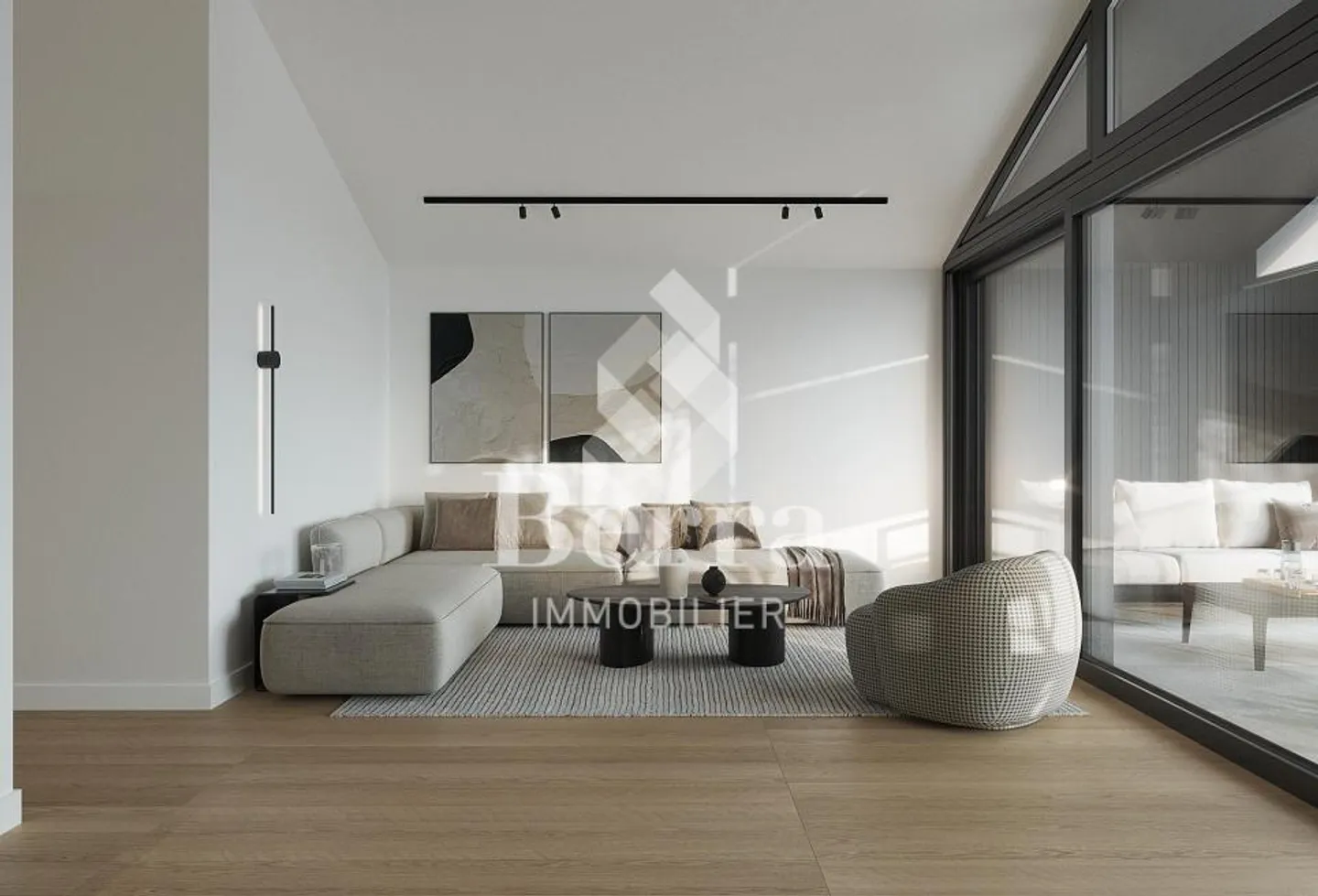 Le Haut de Cry: breathtaking view, construction in progress - Photo 11 of 13