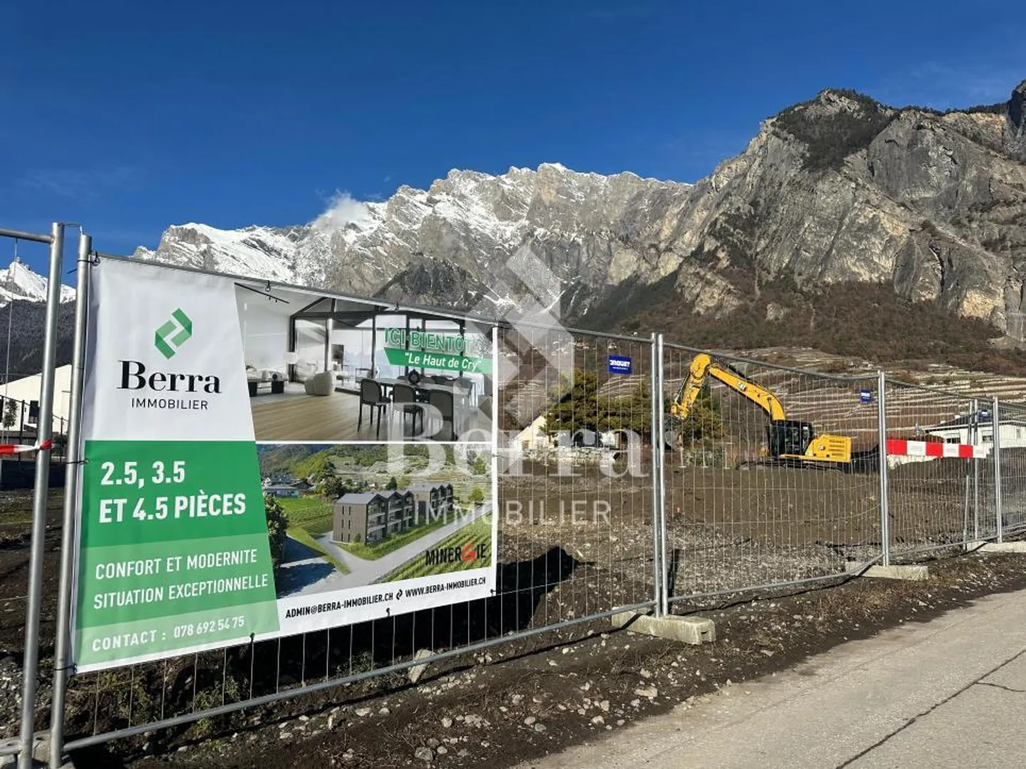 Le Haut de Cry: breathtaking view, construction in progress - Photo 4 of 13