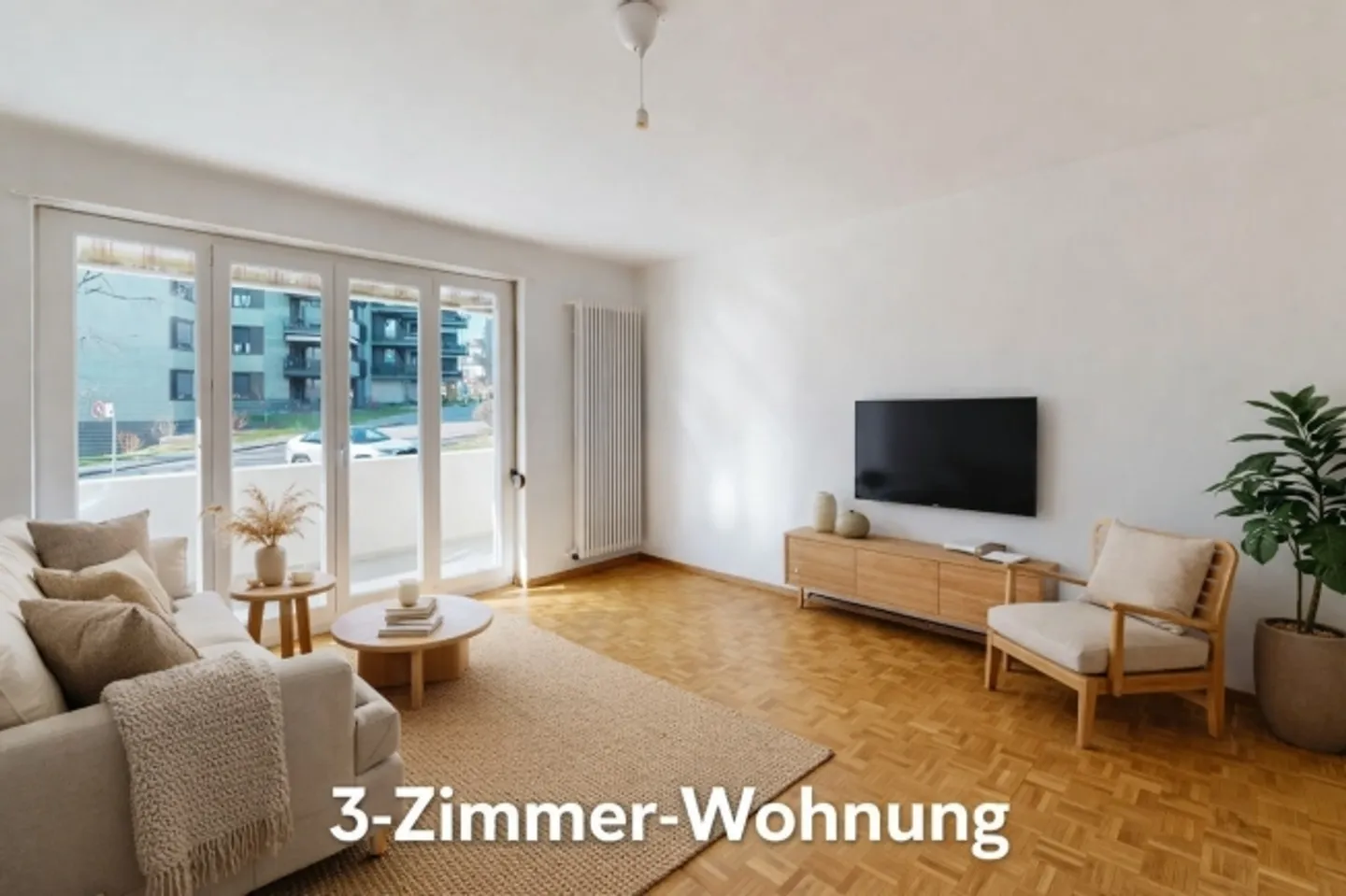 1-room apartment near airport - limited until 30.09.2027 - Photo 1 of 1