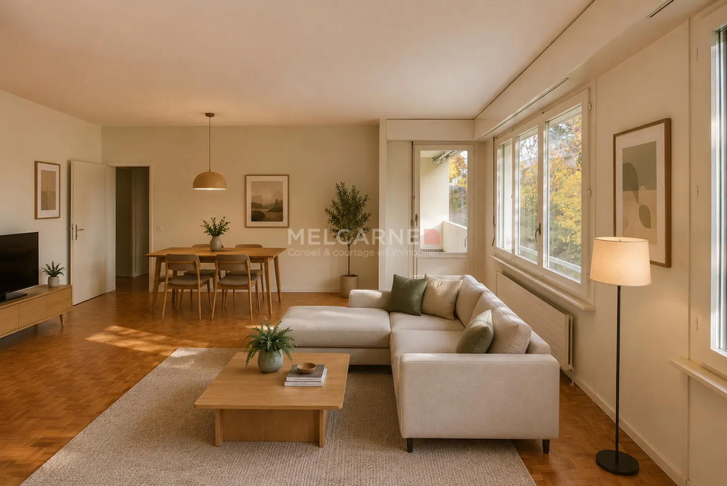3-room apartment in Grand-Saconnex - Photo 2 of 4