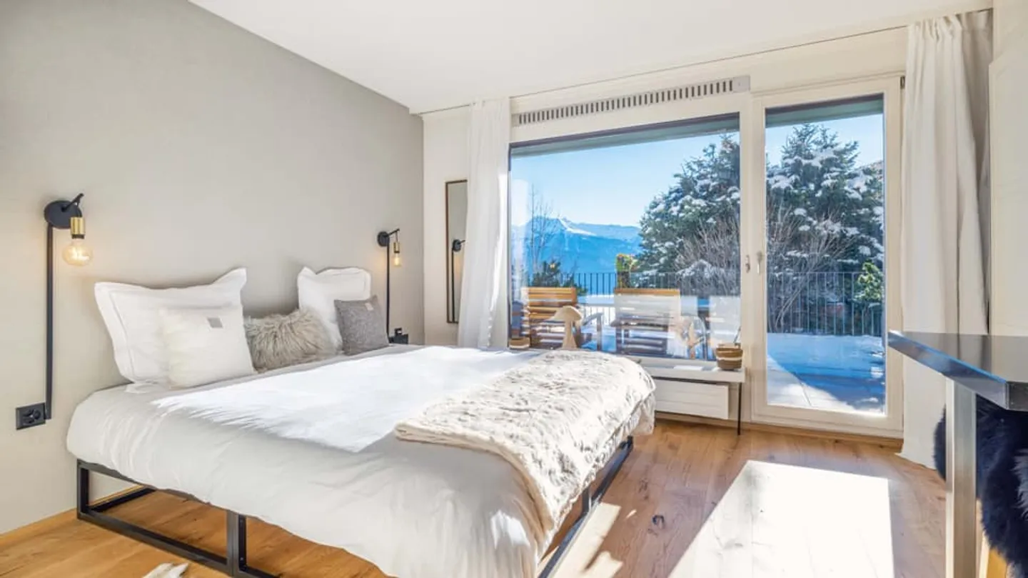Crans-Montana ? Studio d'exception avec panorama alpin - Photo 3 sur 13