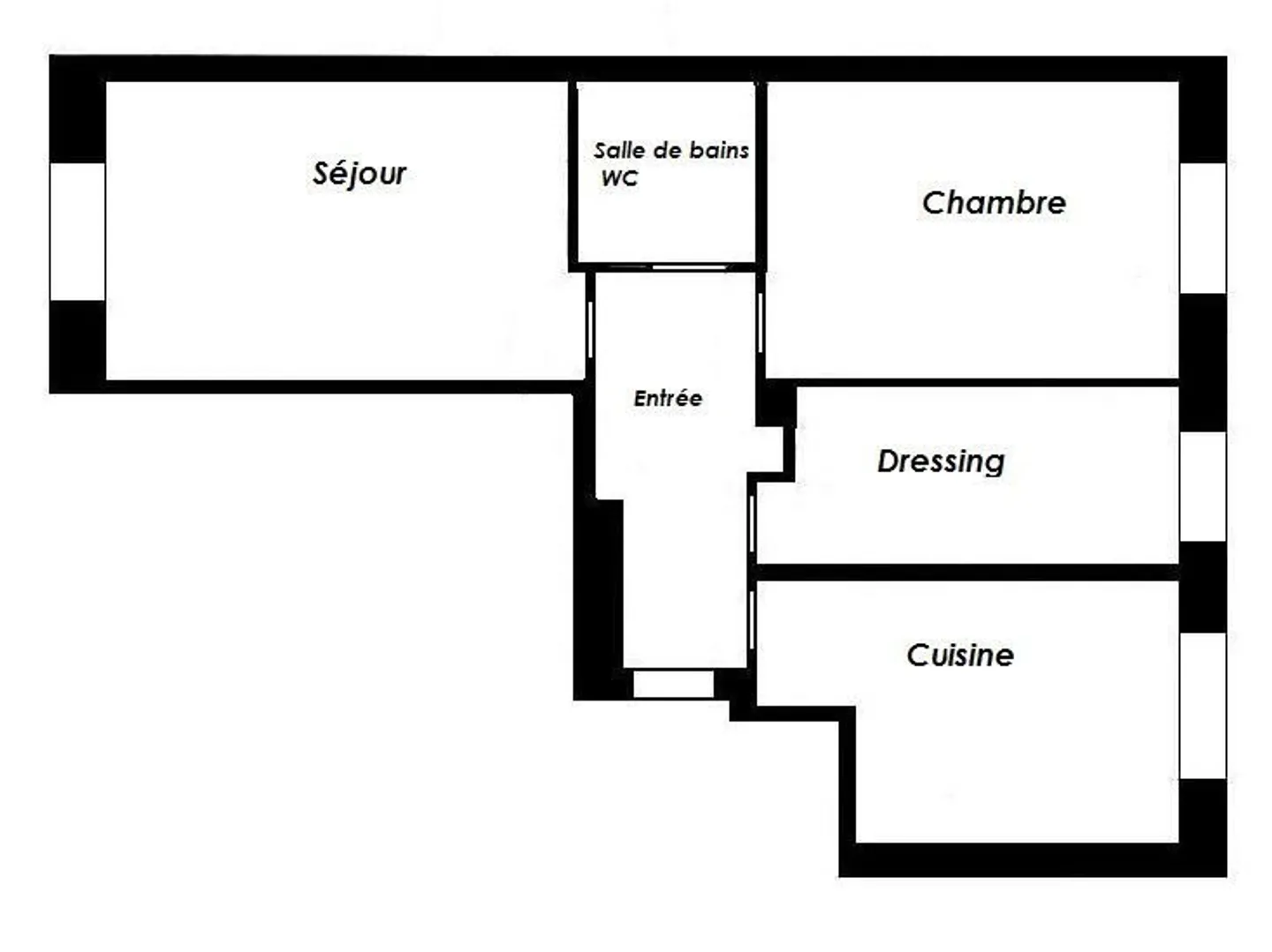 3.5-room apartment in Acacias - Photo 2 of 9