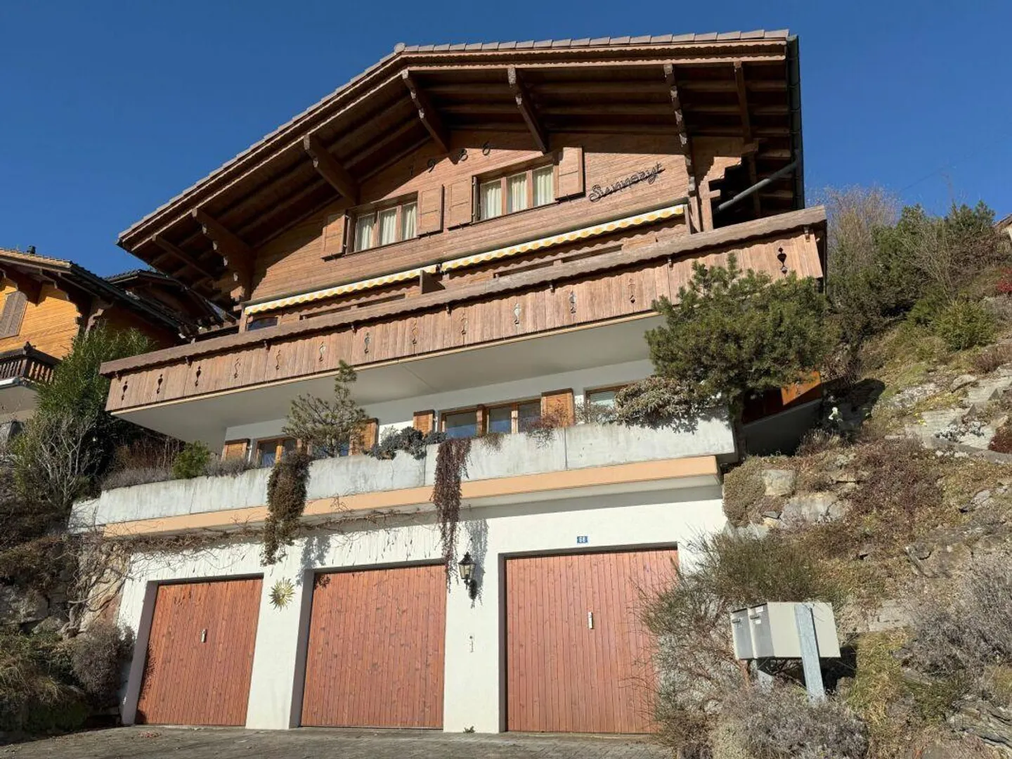 Chalet de vacances ou résidence principale avec une très belle vue sur le lac et les montagnes sans vis-à-vis - Photo 1 sur 22