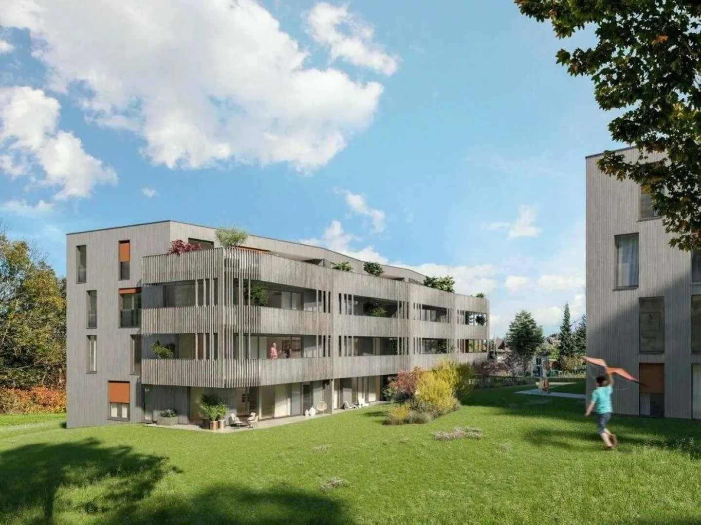 moderne 2.5-Zimmer-Gartenwohnung mit Sitzplatz - Photo 1 of 10