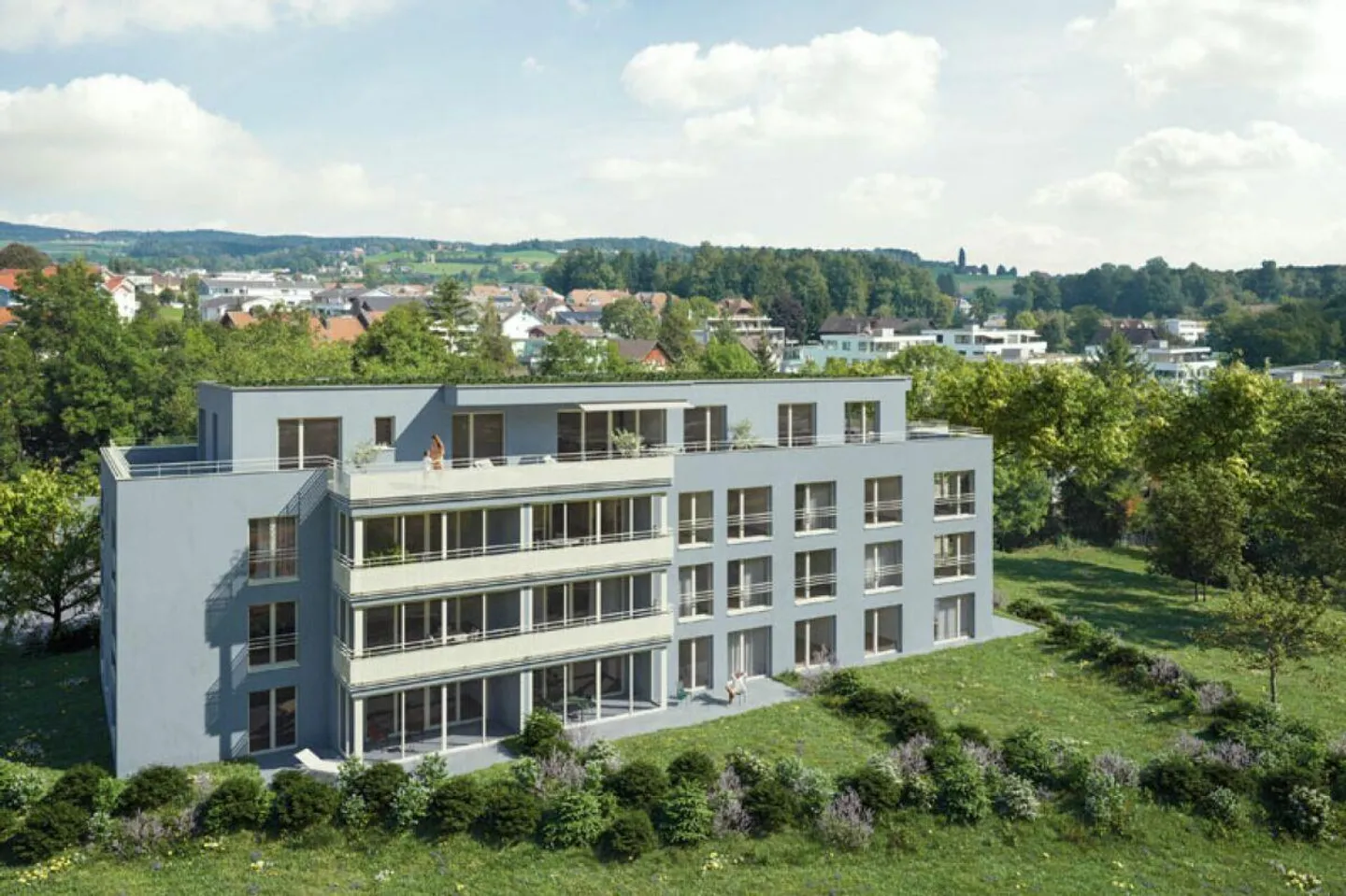 Living with panoramic views in Ballwil - Photo 1 of 4