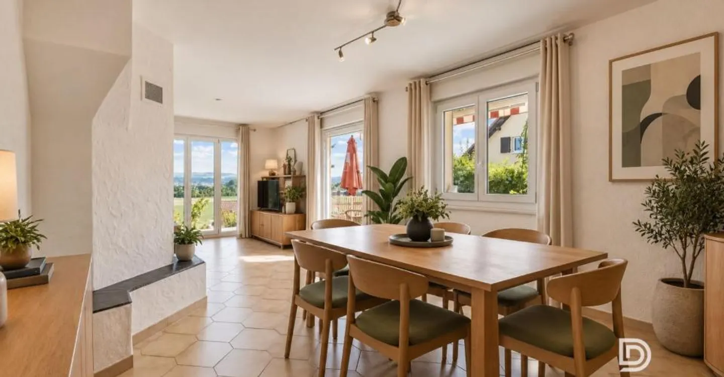 Charming family villa with lake view in Grandson - Photo 3 of 11