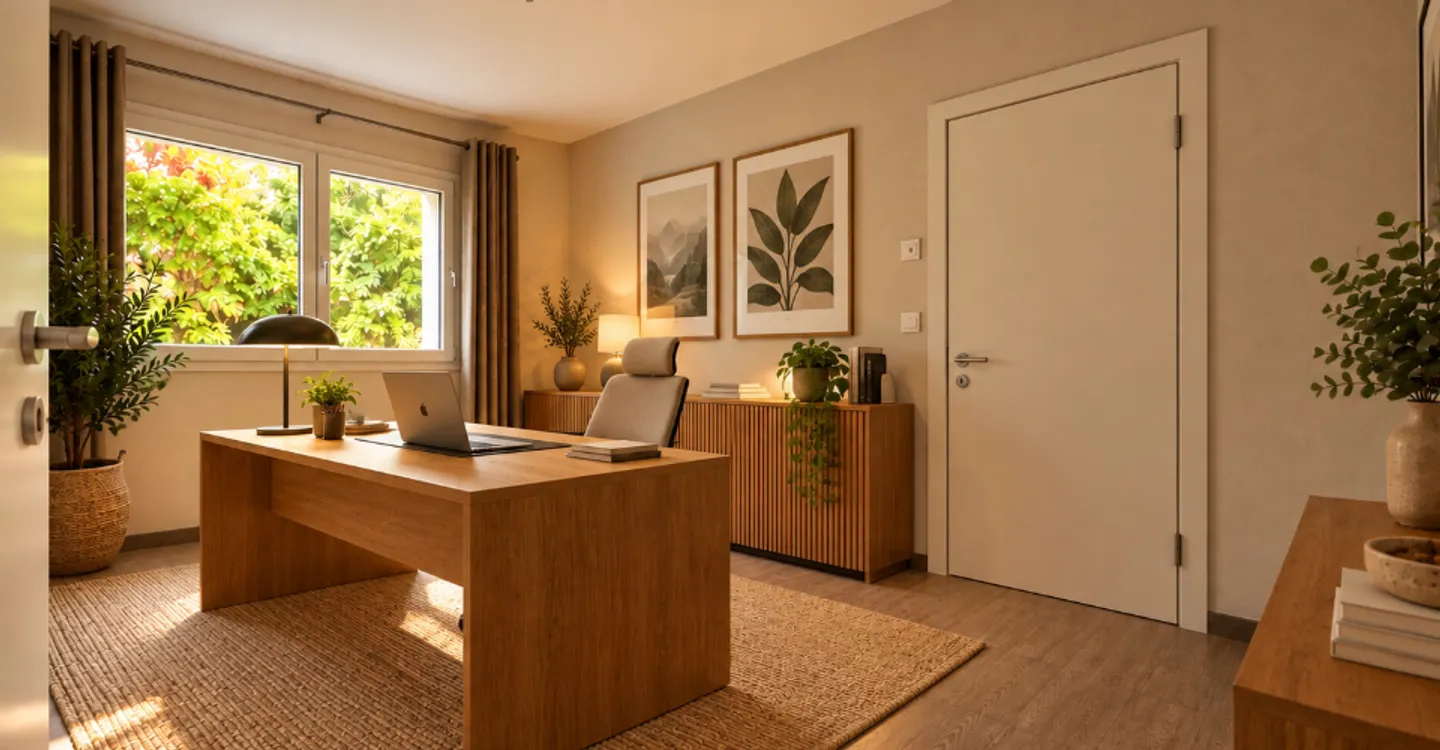 Appartement avec potentiel 4.5 pièces, terrasse de 52 m² et jardin privatif de 69 m² - Photo 10 sur 11