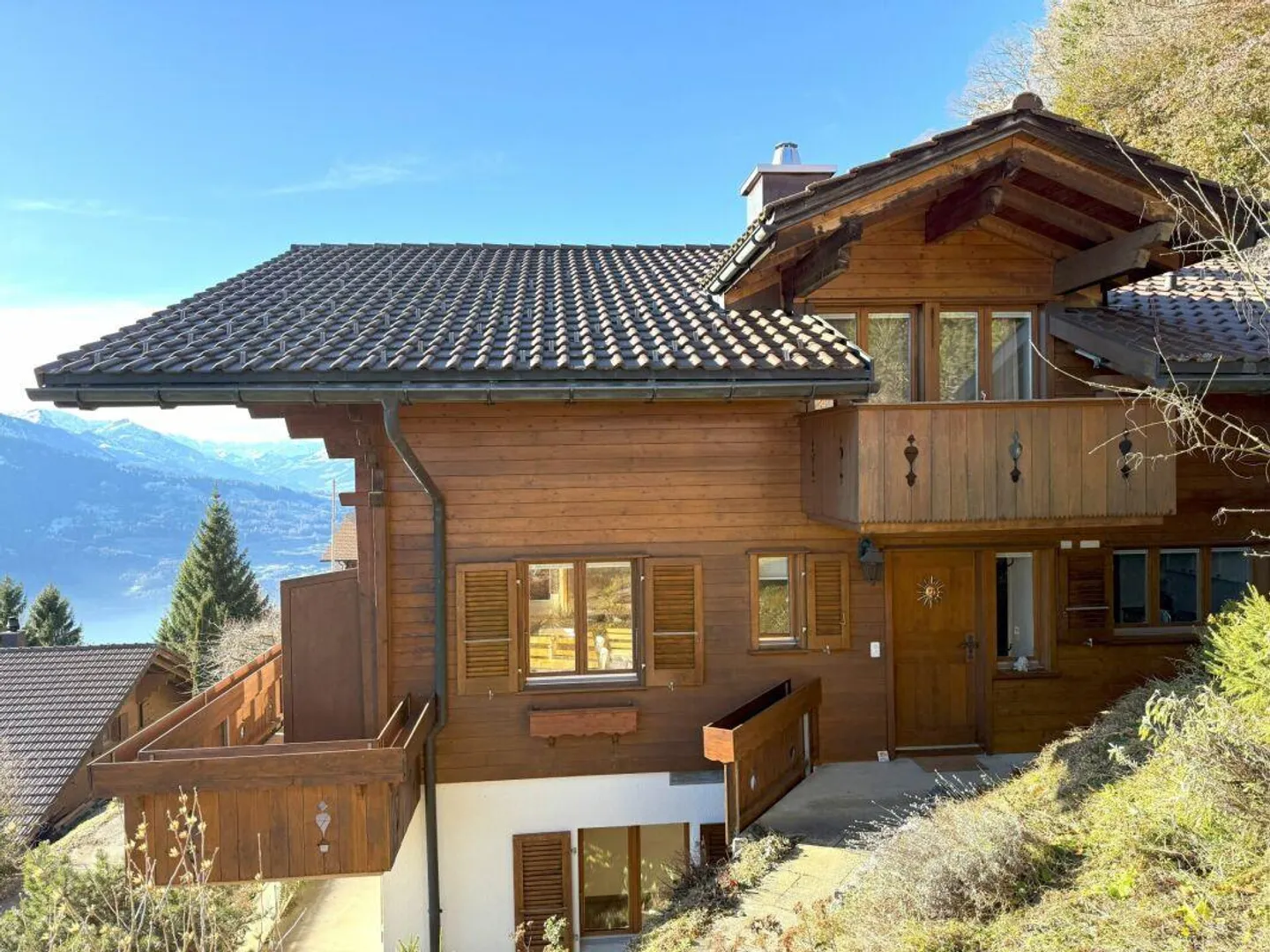 Chalet de vacances ou résidence principale avec une très belle vue sur le lac et les montagnes sans vis-à-vis - Photo 20 sur 22
