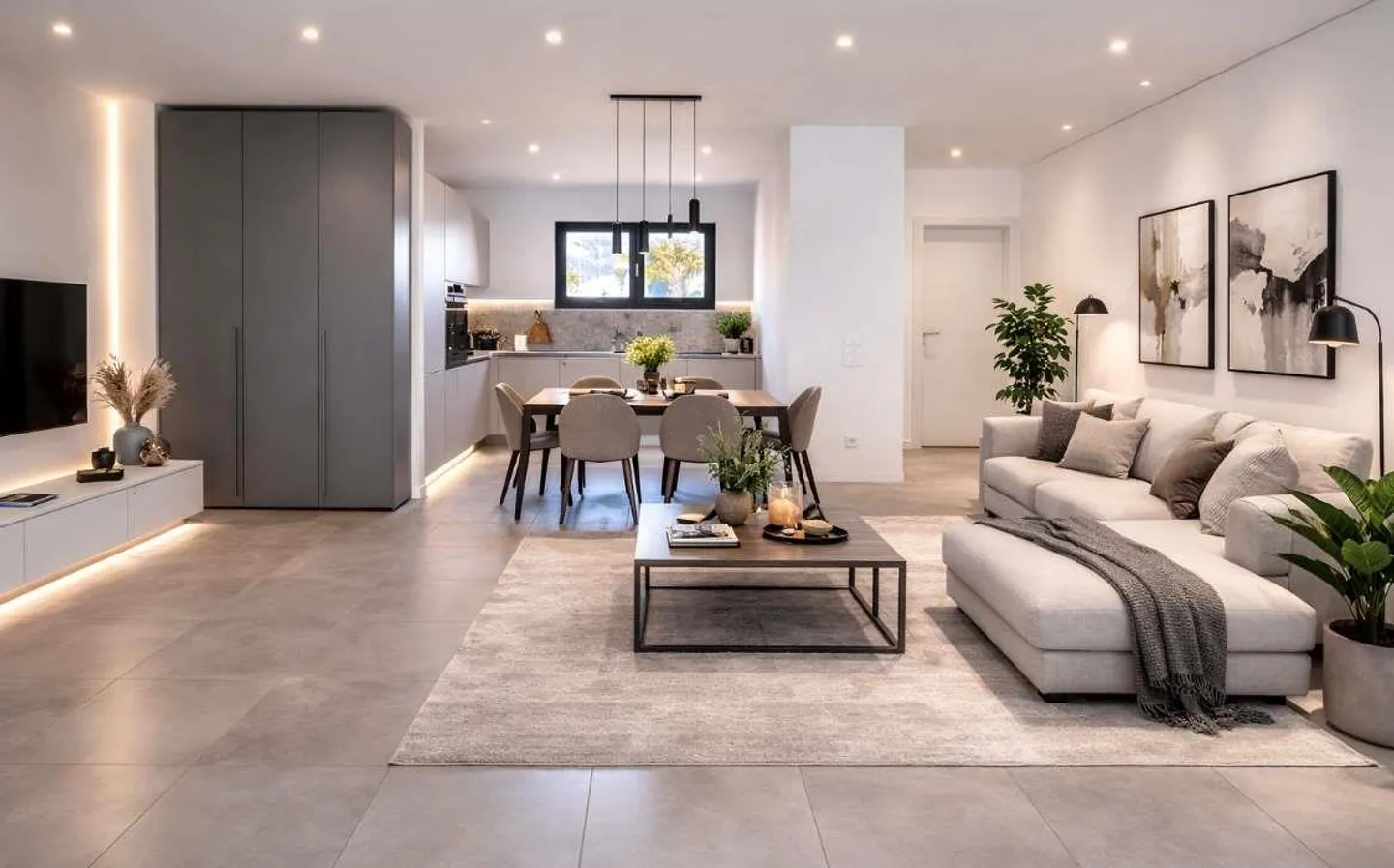 Elegantes Apartment mit Terrasse - Foto 2 von 12