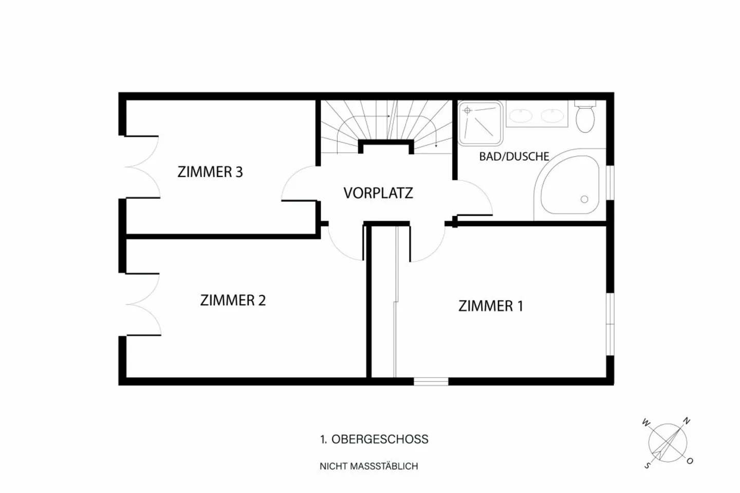 Casa familiare semi-indipendente attraente - Foto 15 di 17