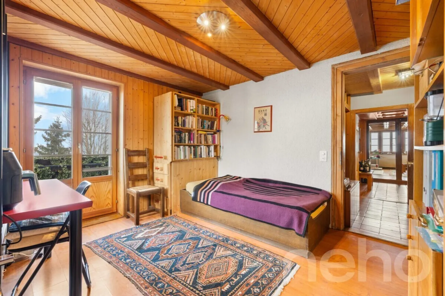 Casa a schiera angolare di 6,5 stanze con vista panoramica, grande giardino e storia - Foto 10 di 12